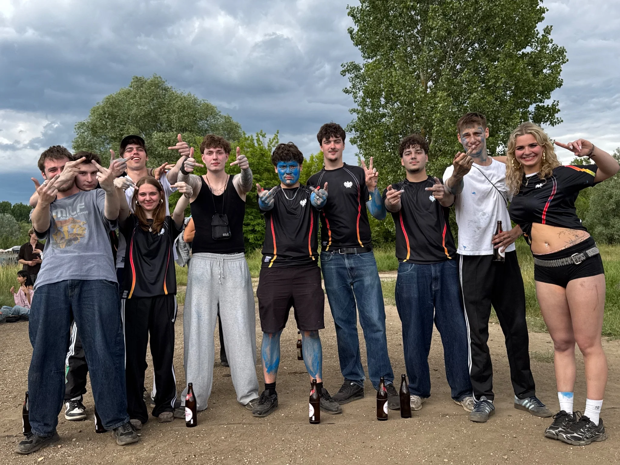 Kader-Foto vom Eventtag — Backpfeif Bande